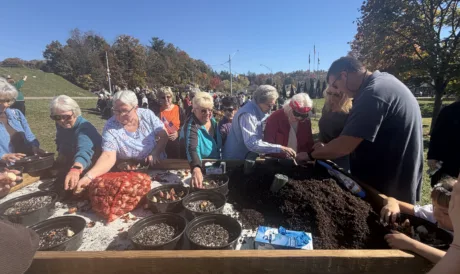 Ceremony in Elkins honors Rosie the Riveter tulip
